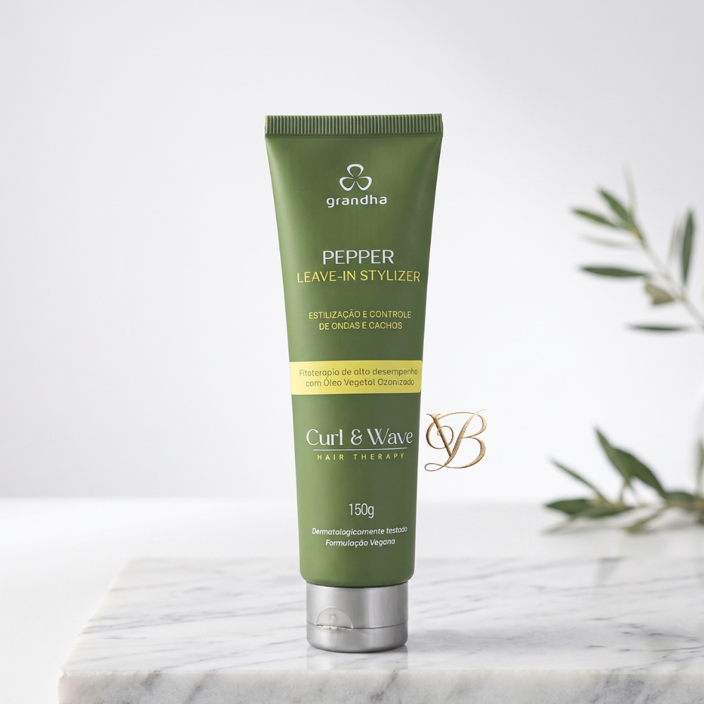 Grandha Finalizador para Cachos e Crespos Pepper Leave-in Stylizer Curl & Wave 150 g