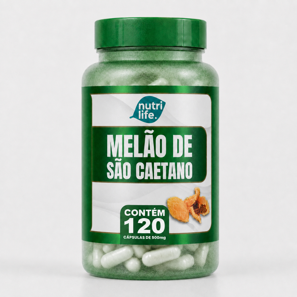 Melão São Caetano Puro melao amargo Momordica charantia 120 Capsula 500mg 100% Original