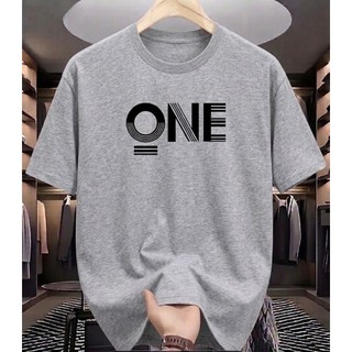 Camiseta Masculina Estampada ONE Camisa 100% Algodão T Shirt Básica Manga Curta Casual Dia a Dia