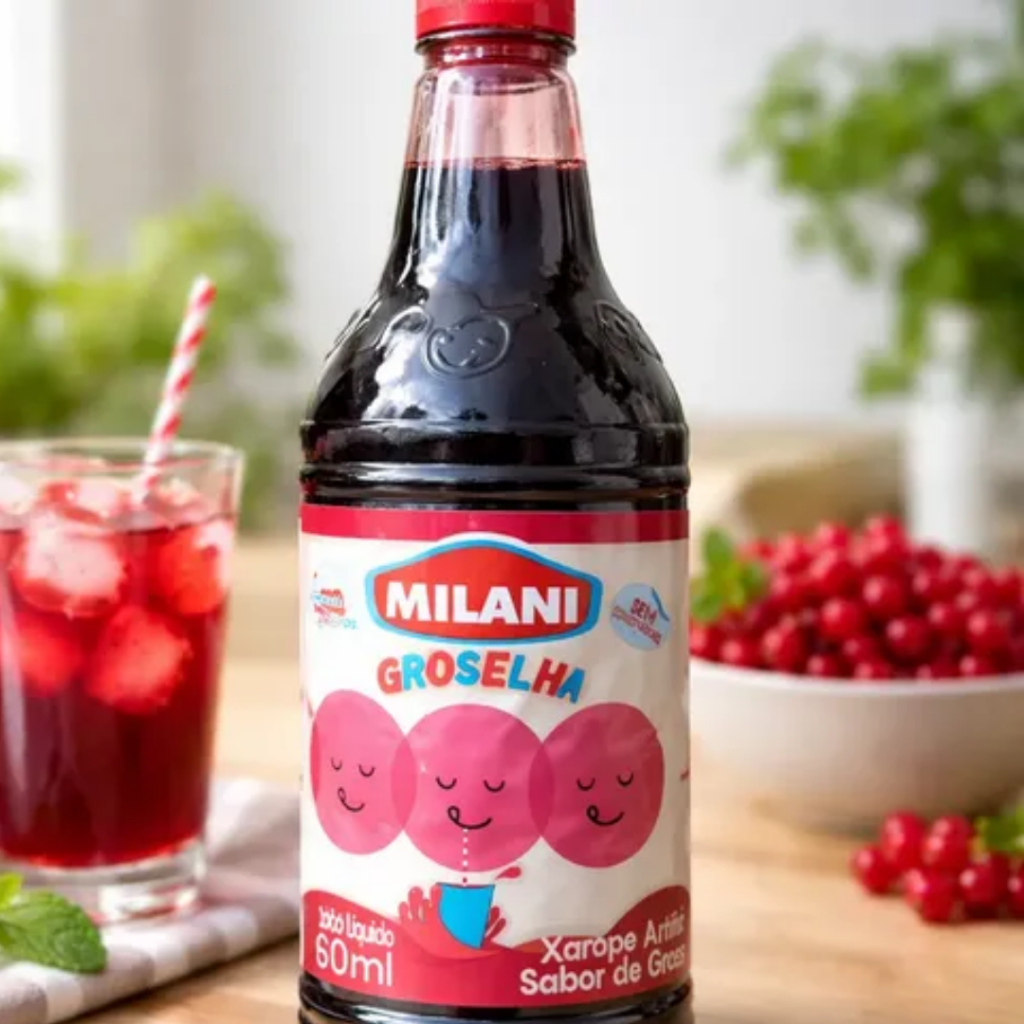 XAROPE MILANI GROSELHA 900ML · foto 2