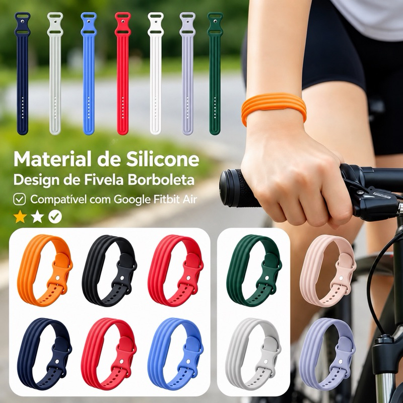 Pulseira para Google Fitbit Air - Esportiva Respirável