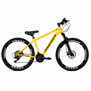 Bicicleta Premier Aro 26/29 Alumínio | 21 Marchas ou Sem Marchas | Aro Aero ou Vmax | Freio Hidráulico ou Mecânico