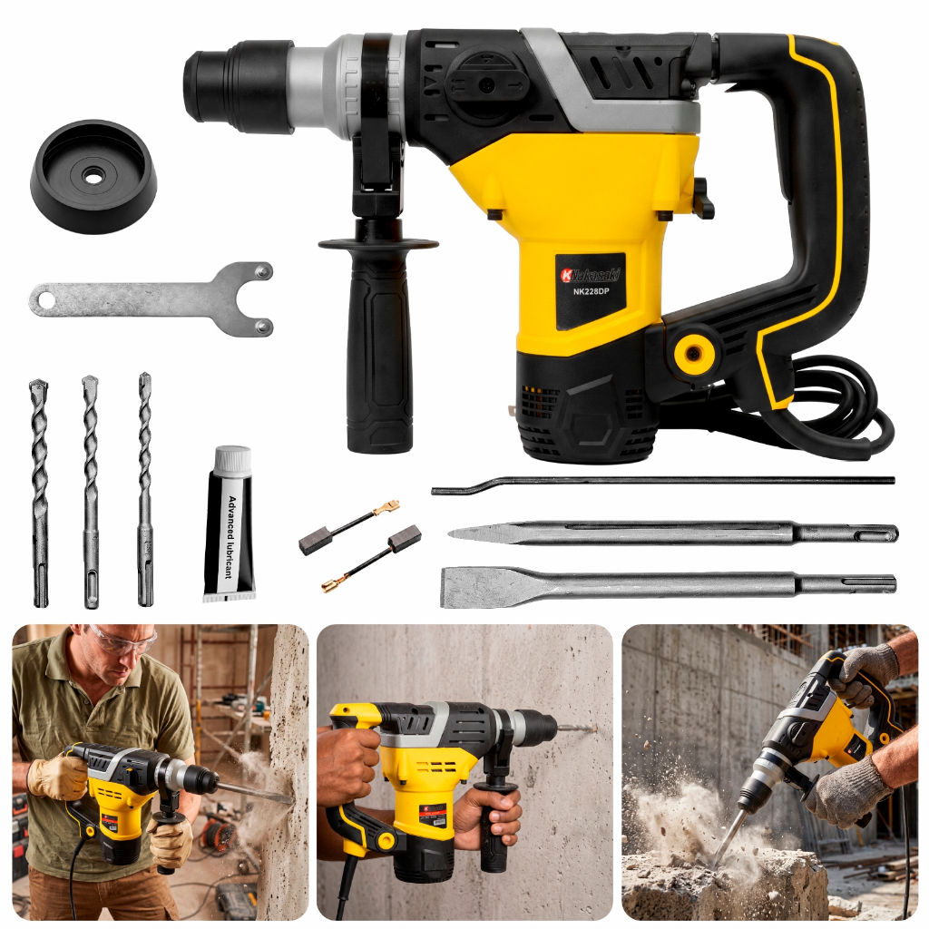 Martelete Rompedor Furadeira Profissional Sds Plus 2400w