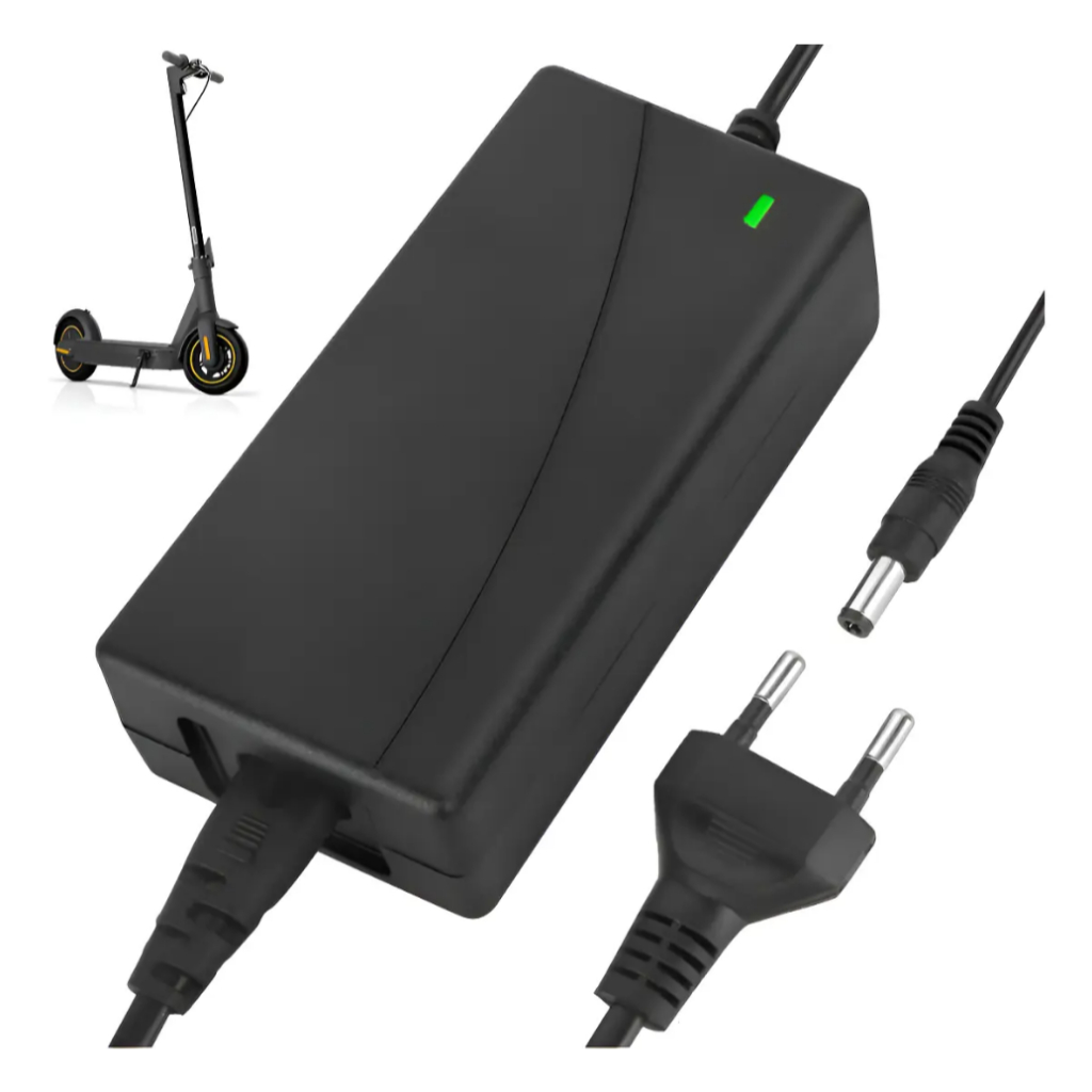 Carregador Mtt 36V 42V Bivolt para Bicicleta Elétrica e Scooter