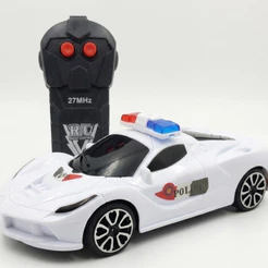 Carrinho Controle Remoto Presente Menino Policia Nacional ,Carrinho Controle Remoto Policia Infantil