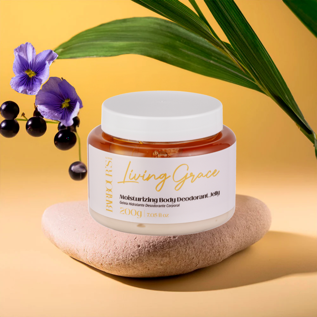 Geleia Hidratante Living Grace Barbour's Beauty 200g Fragrância Doce Desodorante Corporal · foto 2