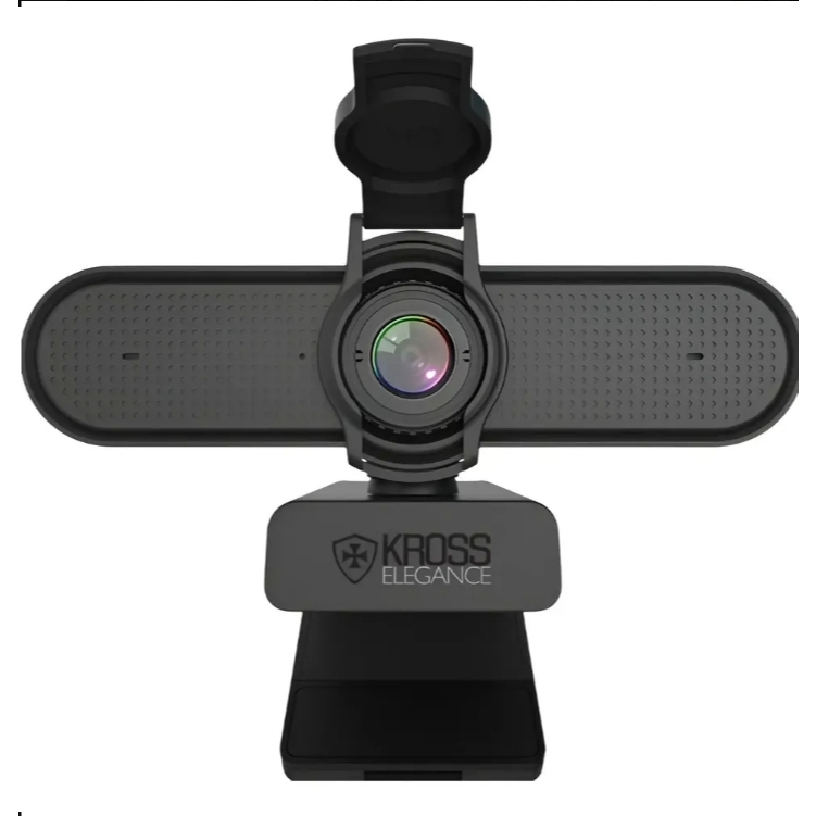 Webcam Kross Elegance KE-WBA1084K 4K 1080p com Foco Automático