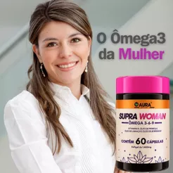 Ômega 3,6,9 Com Linhaça, Óleo de Borragem e Prímula 60cp