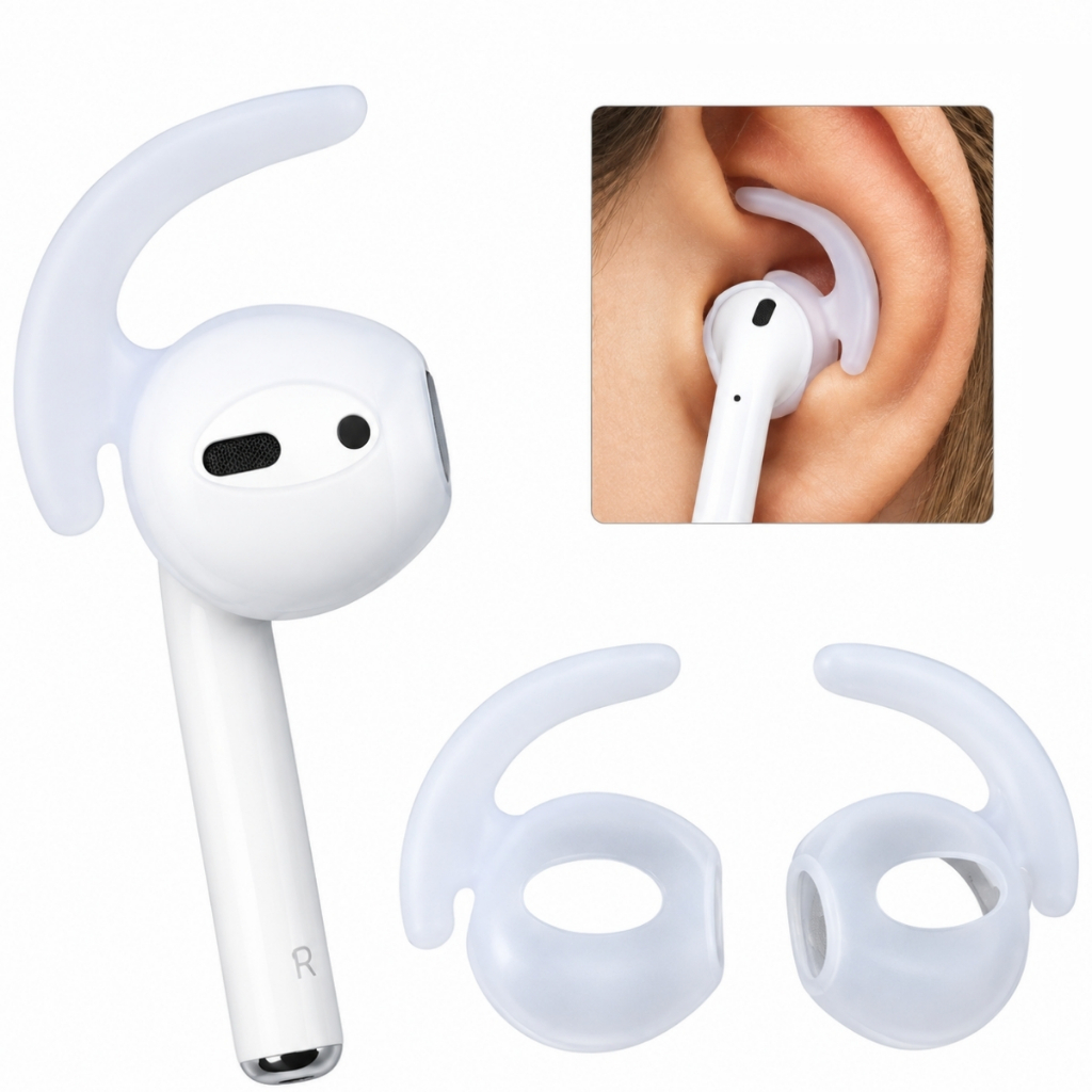 Borrachinha Silicone Airpods 1 2 Silicone Haste Anti Queda