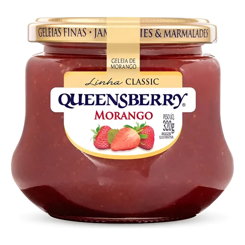 Geleia de Morango Queensberry Classic Sem Glúten
