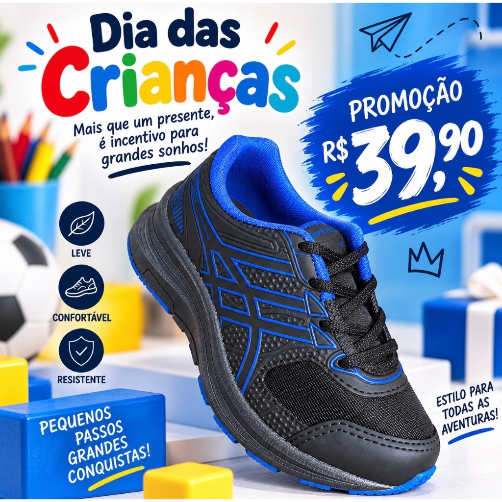 tênis infantil barato menino e menina promoção, melhor preço, conforto e qualidade