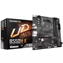 Placa Mãe Gigabyte B550M-K AM4 B550 mATX DDR4