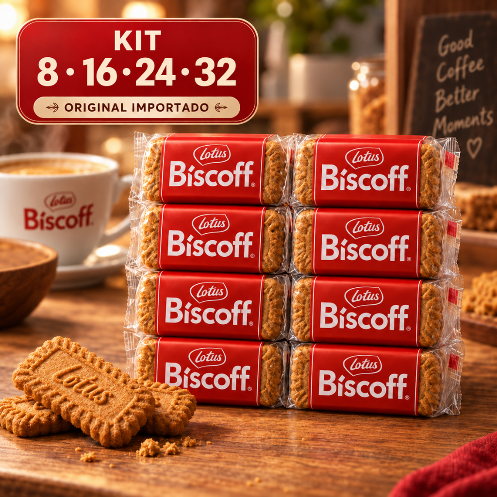 Biscoito Lotus Biscoff Original Kit 8 16 24 32 Unidades Biscoitos Importado Belga