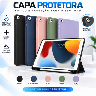 Capa Case para Ipad 9ª 8ª 7ª Geração Capinha