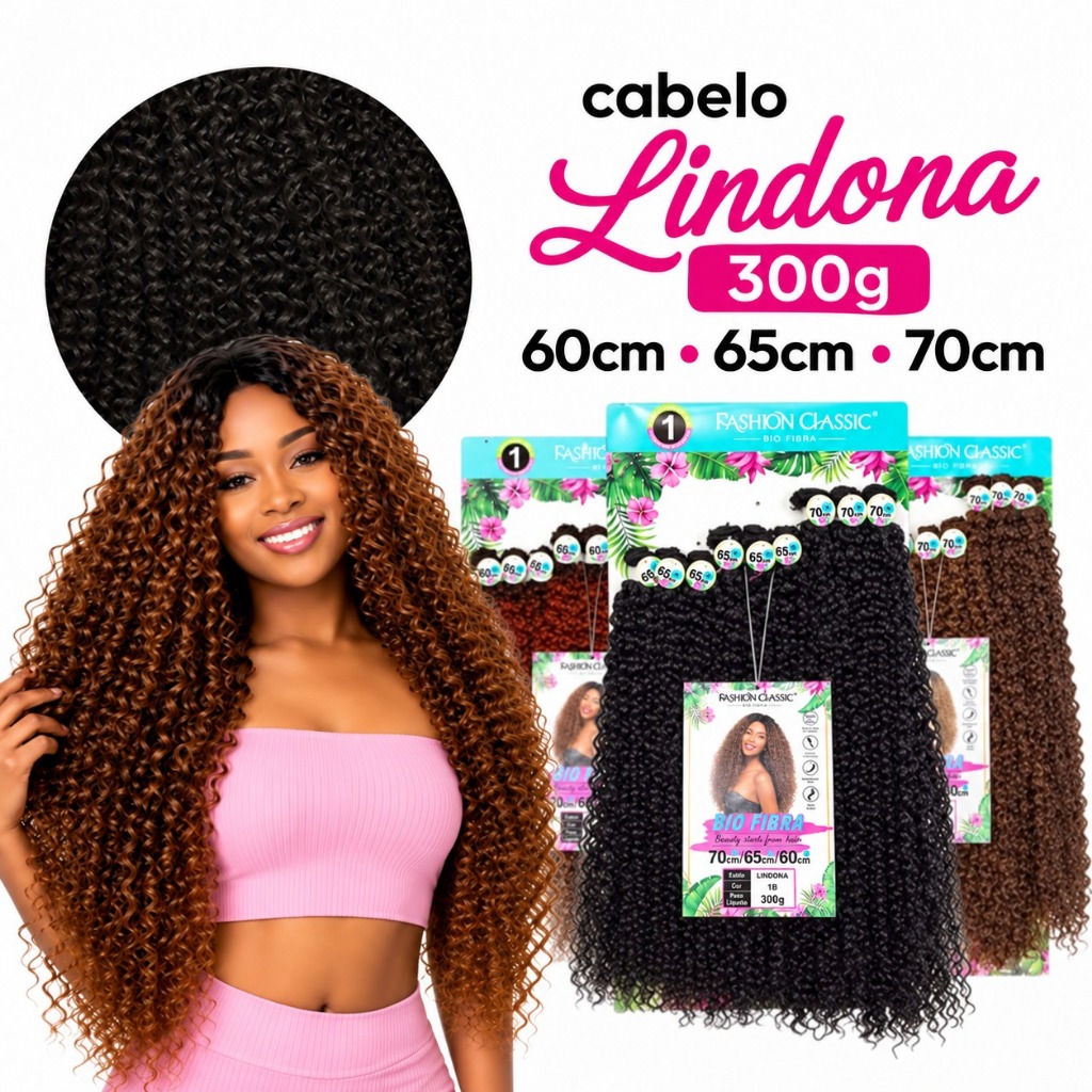 CABELO LINDONA 300G FASHION CLASSIC BIO VEGETAL BIO ORGÂNICO