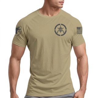 Camiseta Dry Fit Original Muscle Fit Militar Masculina Bope Fantasma
