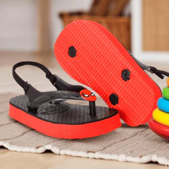 Chinelo Infantil Menino Personagem Com Solado Antiderrapante Elástico Sandália Macio Barato