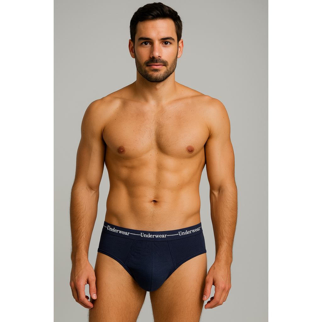 Kit de 5, 7 ou 10 Cueca Masculina Algodão com cós elástico modelo slip para o dia a dia diversas cores não aperta — imagem 2 de 2