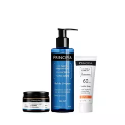 Principia Kit Peles sensíveis (travel-size version) GL-02 200g + CH-01 + PS-01 FPS 60