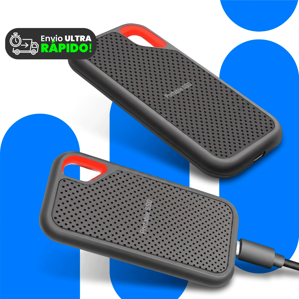 HD Externo 1TB Portátil USB 3.1 Disco Rígido Armazenamento USB A