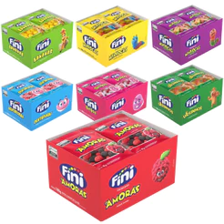 Kit Fini 4 Caixas C/12 Unidades de 15g Mix de Sabores C/Amoras