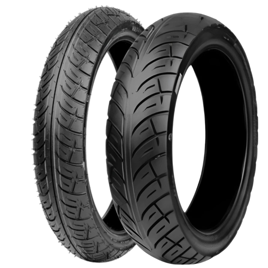 Par Pneu FZ15 100/80-17 + 130/70-17 Street Sport Kenda CB Twister Antiga