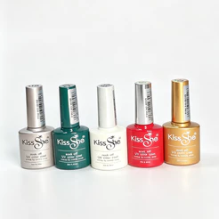 Kit 5 Unidades Esmaltes em Gel Diversas Cores