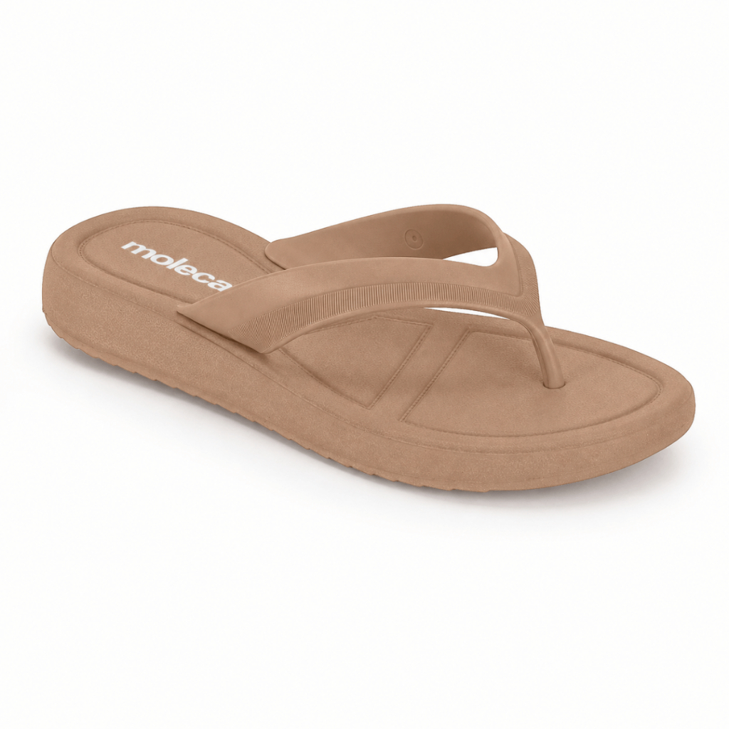 Chinelo Feminino Moleca Dia a Dia Confortável Casual Leve Dedo Básico Versátil Confortável Original · foto 2