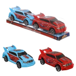 Carrinho De Fricção Homem Aranha 2 Peças Etitoys