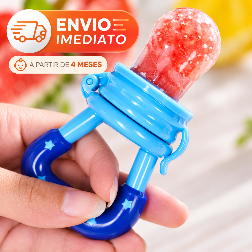 Chupeta Mordedor Alimentadora bebê Menino e Menina
