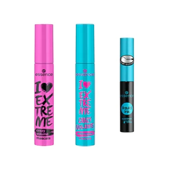 KIT 2 Máscaras de Cílios I Love Extreme + Delineador Liquid Ink preto à prova d´ água essence