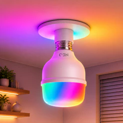 Lampada Led Smart Inteligente Wifi 2.4 Bulbo Hp 20w 30w 40w 50w 2700K 6500K RGB Bivolt Neo Avant