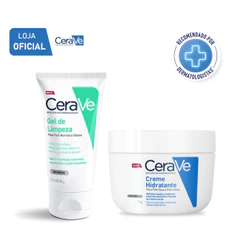 Kit CeraVe Gel de Limpeza Facial 150g + Creme Hidratante Corporal 85g