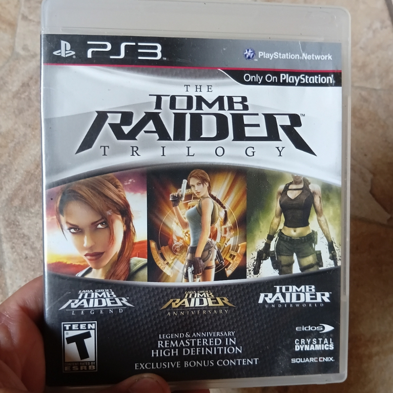 Tomb raider  trilogy original PS3