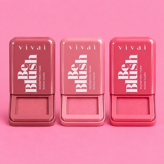 Blush Be Blush Vivai/ Be Blush Vivai/ Blush Vivai Be Blush/ Blush Be Blush da Vivai/ Estojo de Blush Be Blush Vivai