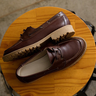Sapato Mocassim Feminino de Couro Legítimo Dockside Náutico Casual Sola Tratorada Primavera Verão