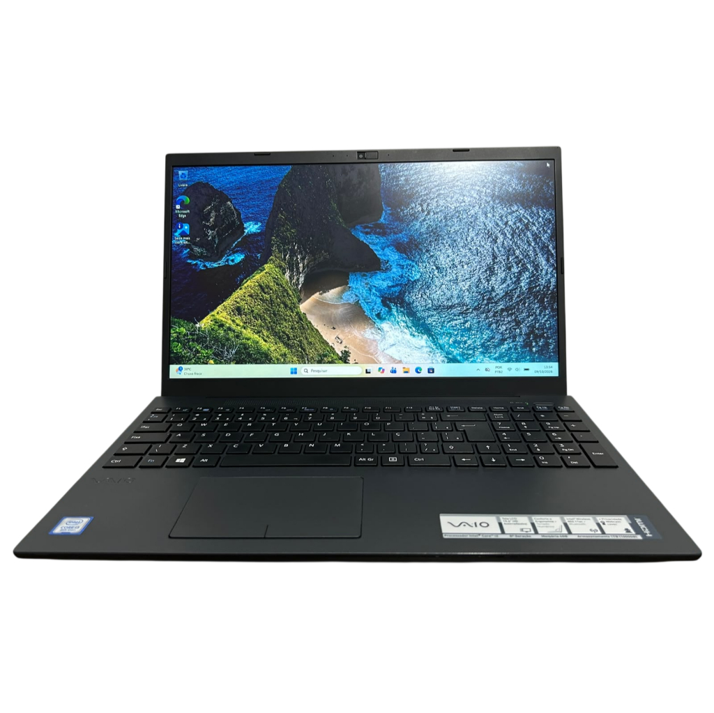 Notebook Vaio Fe15 Core I3 8gb Ssd 120gb Win11 Tela 15,6 (Seminovo)