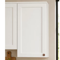 Armário de Cozinha Aéreo 1 Porta Unna Poliman Branco