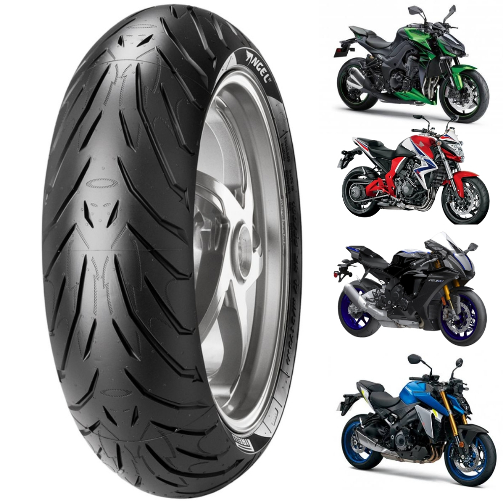PNEU 190/50ZR17 TRASEIRO 73w CBR 1000RR YZF-R1 GSX-R 1000 Z1000 Fireblade Ninja 1000 ZX-14R ANGEL ST PIRELLI ORIGINAL