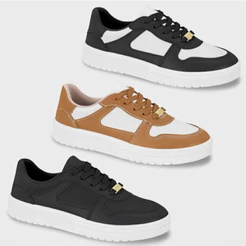 Tenis Feminino Moleca Sneaker Casual Vih Tube