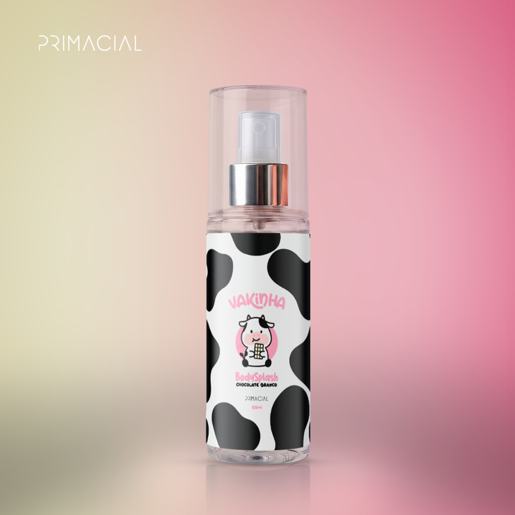 BODY SPLASH FEMININO VAKINHA CHOCOLATE BRANCO 200ML - PRIMACIAL PERFUME GOURMAND
