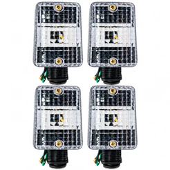 Kit 4 Piscas Seta CG 125 ML Today Titan 1983 a 1999 Cristal