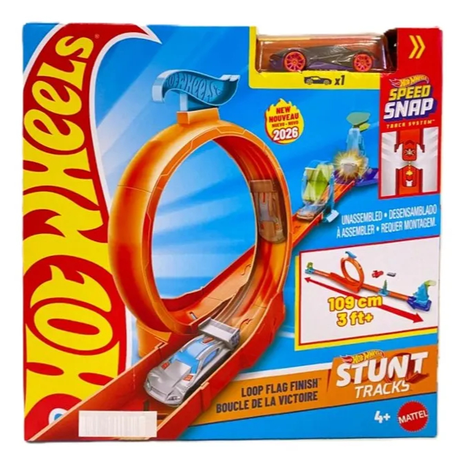 Pista Hot Wheels Stunt Tracks - Mattel Jhk76 em Oferta na Shopee