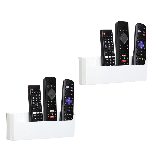 KIT 2 Suporte De Parede Porta 4 Controles Remoto Ar Tv Ventilador Universal New C3D Concept 3d Print