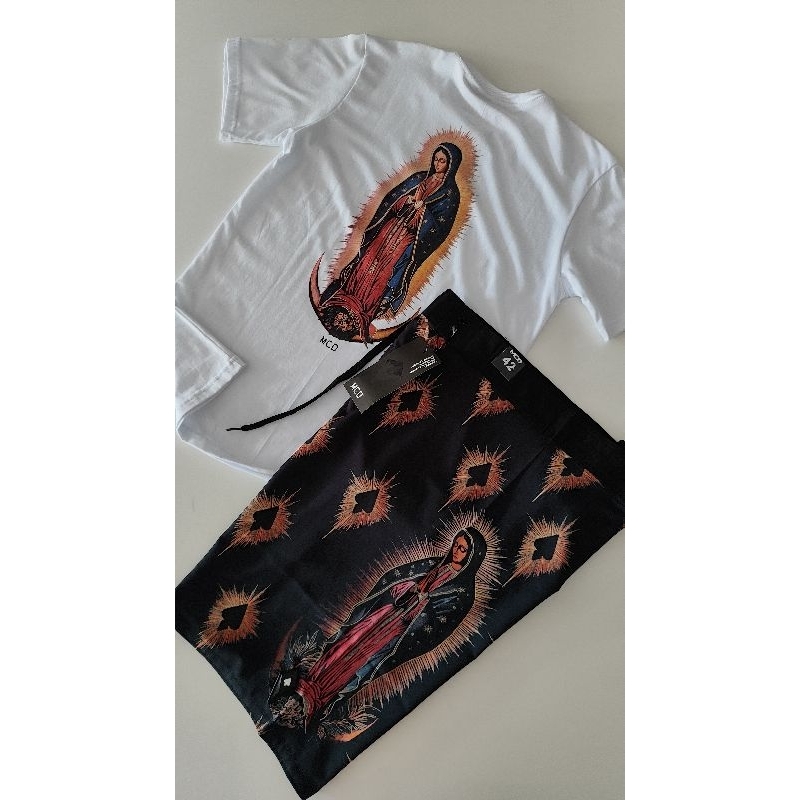 Kit MCD camiseta MCD, bermuda paraquedas MCD