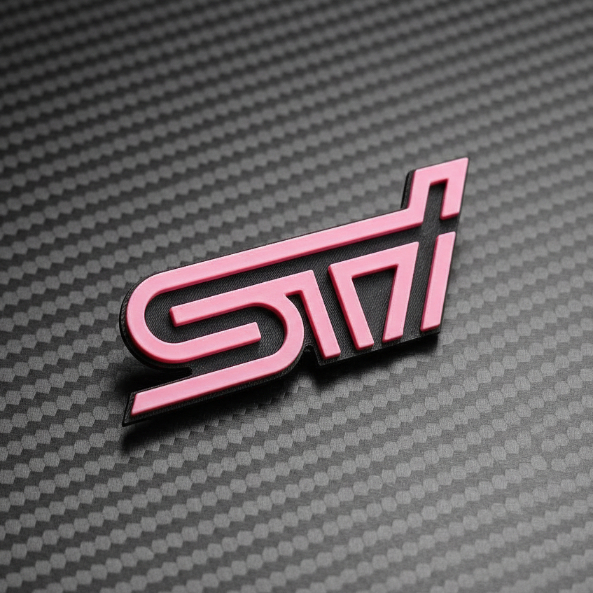 Emblema Subaru STI Gearhead Racing Personalizado