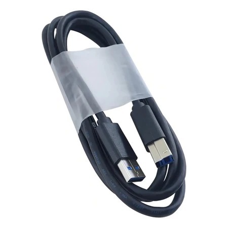 Cabo Usb-a 3.0 Usb-b 3.0 Preto 1,8 M Novo Original Dell