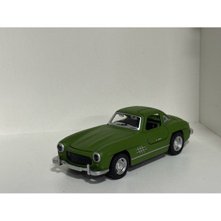 Miniatura Mercedes-benz 300SL Carrinho Metal Fricção Abre Portas Miniatura Carrinho Antigo Coleção