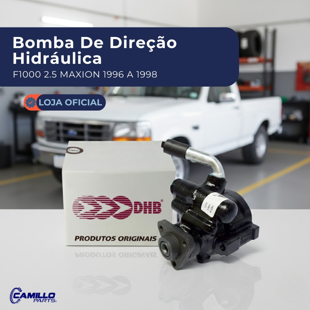 Bomba Direção Hidráulica Ford F1000 2.5 Maxion 1996 A 1998 Original DHB Alta Durabilidade