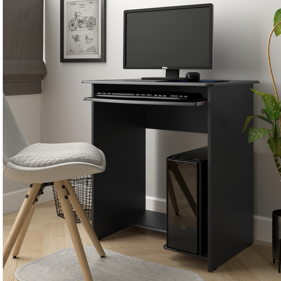 Mesa Computador Pratica Notebook com Nicho multiuso Organizador Mdf